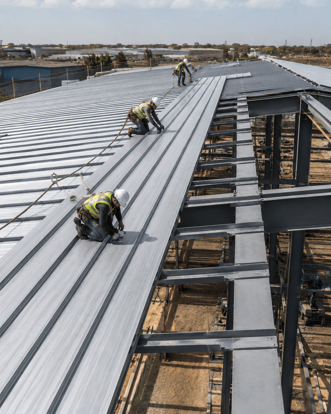 Roofing & Cladding — Synergy PEB process